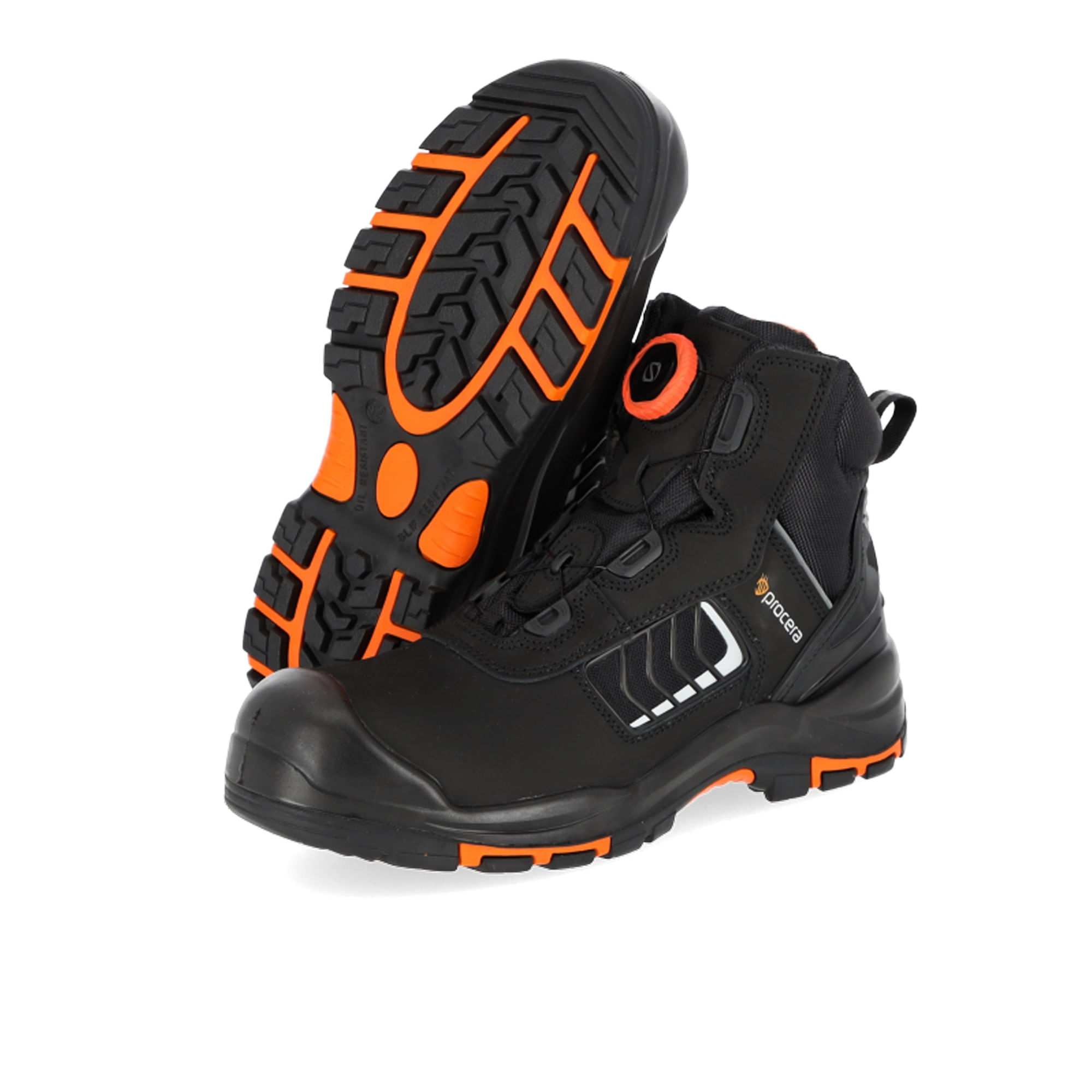 Bocanci de protectie, Procera, ROCK S3, piele nubuc, talpa antistatica - imagine 4